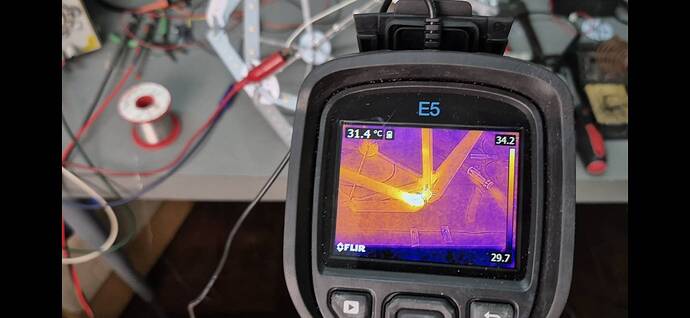 Ir camera finds shorts