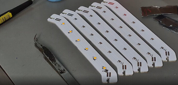 Solder LEDs